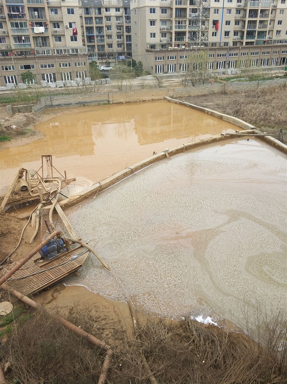 安新沉淀池淤泥清理-厂区废水池淤泥清淤