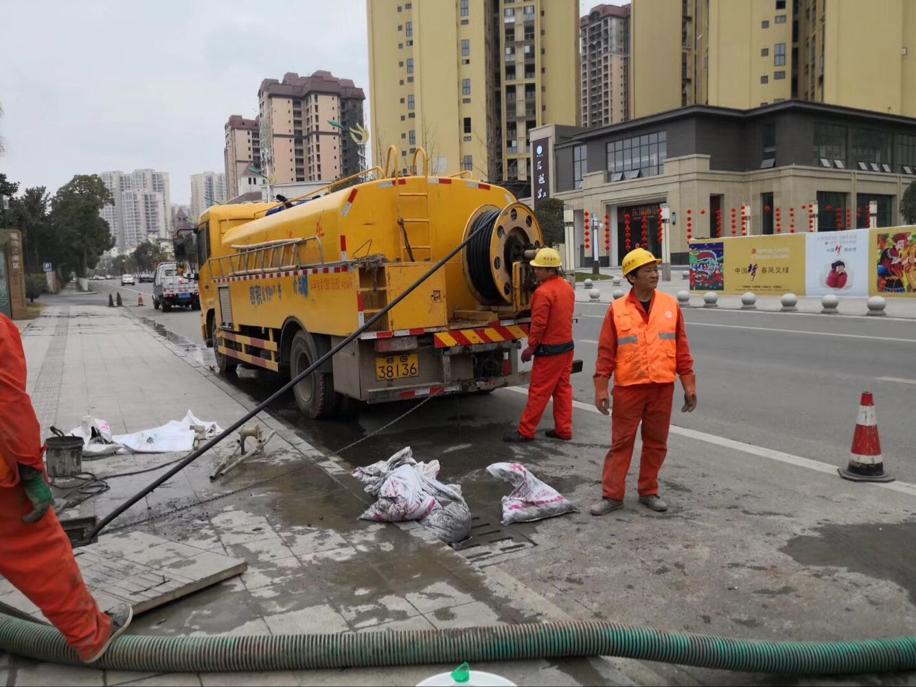 安新排污管道清淤-管道清洗